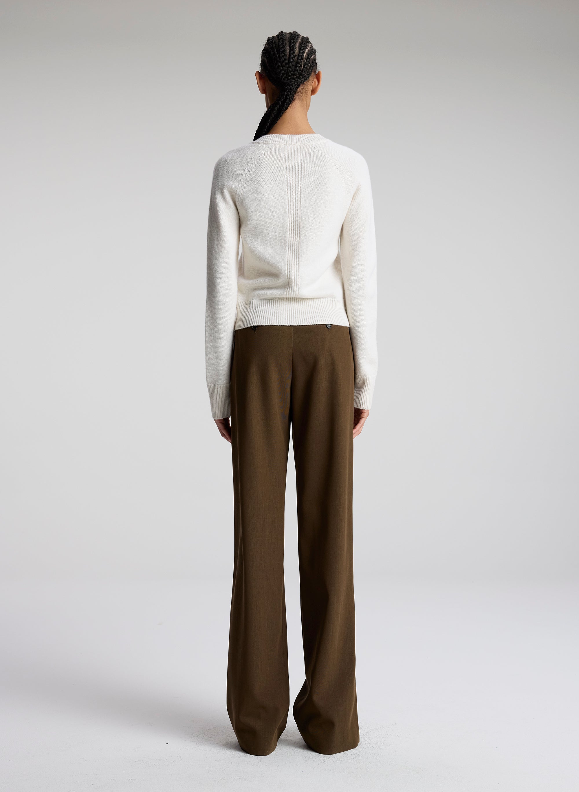 Ashtyn Cashmere Crew Neck Sweater